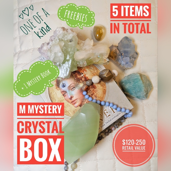 M MYSTERY CRYSTAL BOX ($120-250 retail value) - Picture 1 of 14